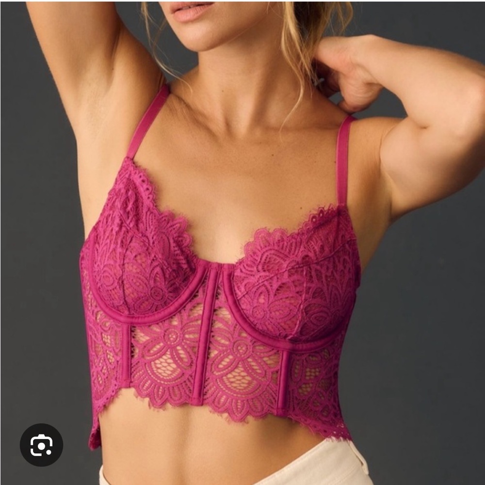 NWT Giselle Lace Bustier xs